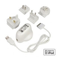 Logic3 Travel AC Mains Adaptor for iPod (MIP141N*) Logic3 Travel AC Mains Adaptor for iPod (MIP141N*)